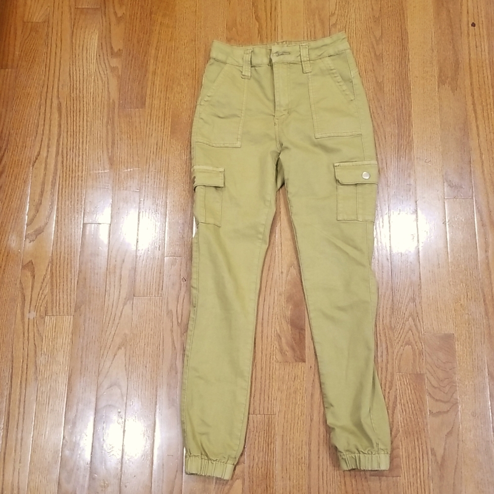 Tan Cargo Joggers size 1/2